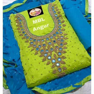Modal Chanderi Cotton Suit